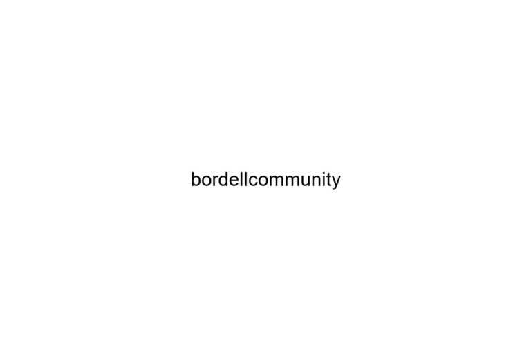 bordellcommunity