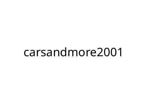 carsandmore2001