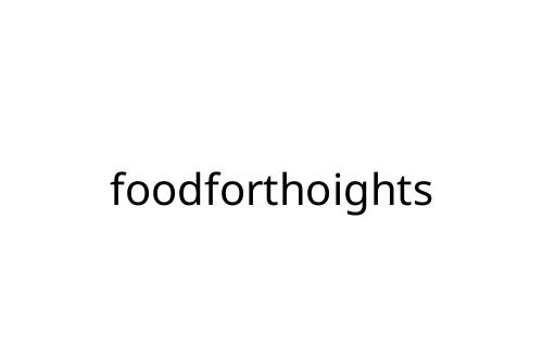 foodforthoights