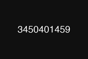 3450401459