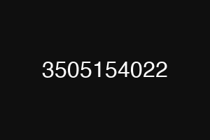 3505154022