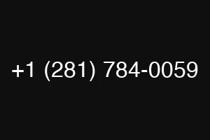 +1 (281) 784-0059