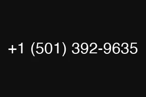+1 (501) 392-9635