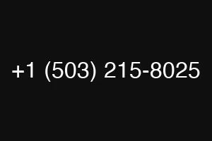 +1 (503) 215-8025