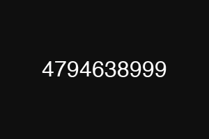 4794638999
