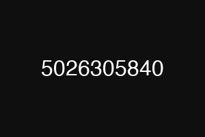 5026305840