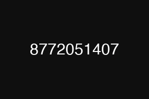 8772051407