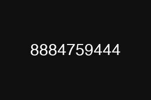 8884759444