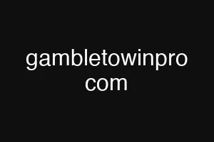 gambletowinpro com